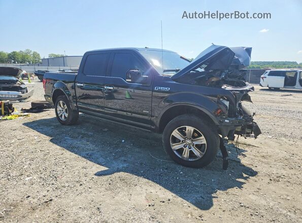 1FTEW1EG0GFD18904 2016 FORD F150 Black წინა მარჯვენა