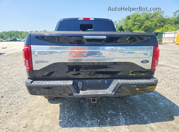 1FTEW1EG0GFD18904 2016 FORD F150 Black უკანა ხედი