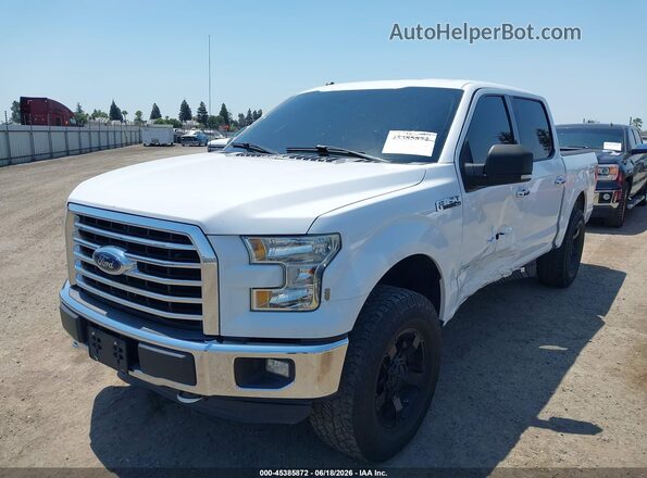 1FTEW1EG0GKD78818 2016 FORD F150 Белый Передняя левая четверть