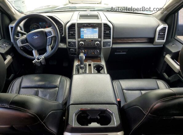 1FTEW1EG0JFD04735 2018 FORD F150 Black Vista del salpicadero