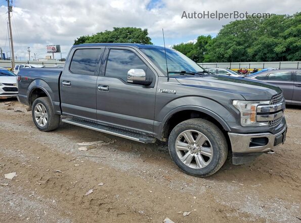 1FTEW1EG0JFD04735 2018 FORD F150 Black Delantero derecho