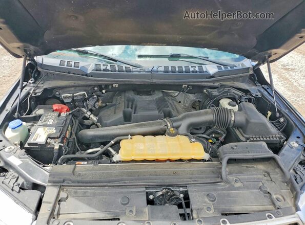 1FTEW1EG0JFD04735 2018 FORD F150 Black Vista interior trasera