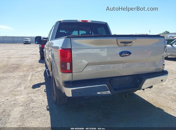 1FTEW1EG0JKC23726 2018 FORD F150 Tan Rear left