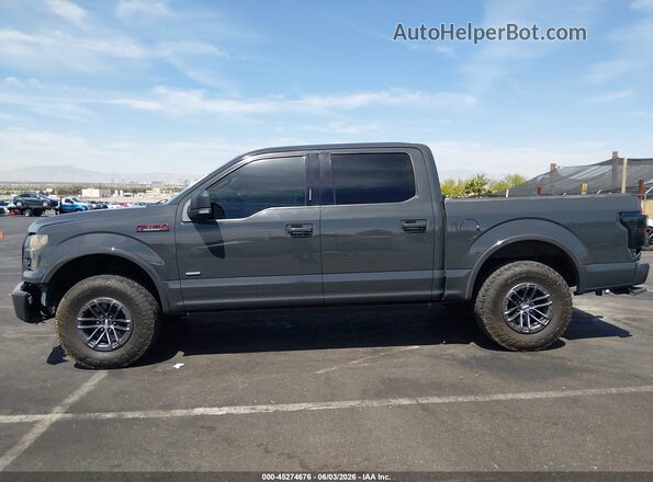 1FTEW1EG1GFA86409 2016 FORD F150 Серый Панорамный вид салона 360°