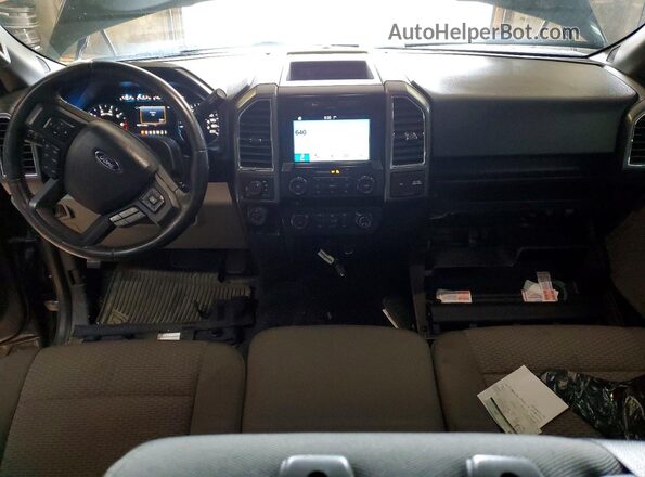 1FTEW1EG1GFC43985 2016 FORD F150 Gray 