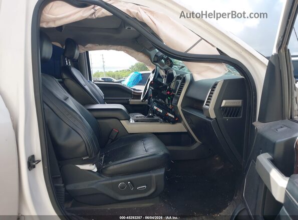 1FTEW1EG1GKD09703 2016 FORD F150 White წინა სალონის ხედი