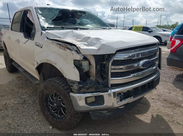 1FTEW1EG1GKD09703 2016 FORD F150 White წინა ხედი