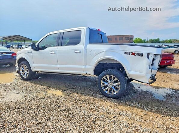 1FTEW1EG1HFC20434 2017 FORD F150 Белый Задняя левая четверть