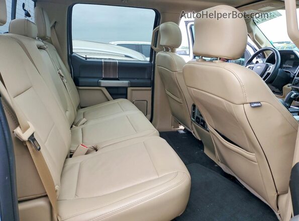 1FTEW1EG1HFC20434 2017 FORD F150 Белый Вид задних сидений