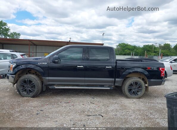 1FTEW1EG1JFC20374 2018 FORD F150 Black Vista interior de 360 grados