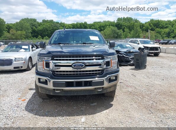 1FTEW1EG1JFC20374 2018 FORD F150 Black Vista del cuadro de instrumentos