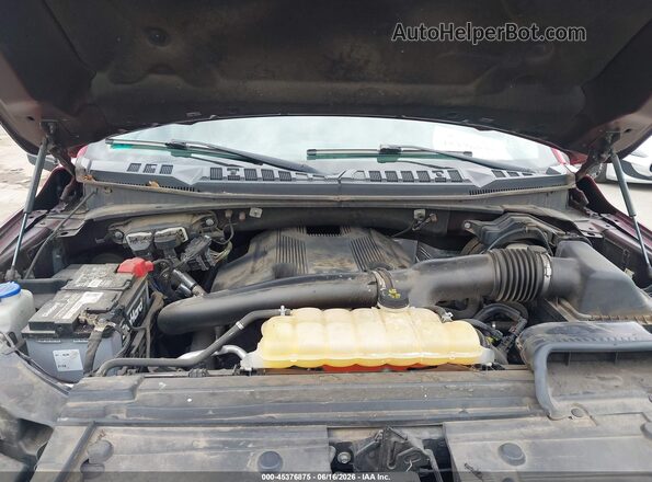 1FTEW1EG1JFC59496 2018 FORD F150 Burgundy Widok z tyłu