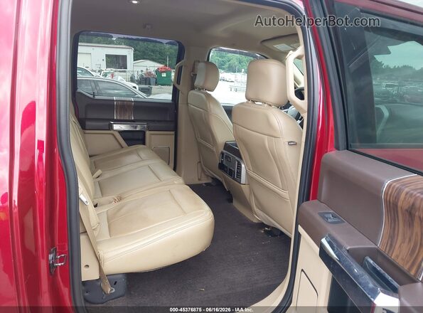 1FTEW1EG1JFC59496 2018 FORD F150 Burgundy Widok naklejki z numerem VIN