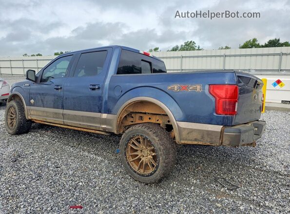 1FTEW1EG1JFD38800 2018 FORD F150 Blue 