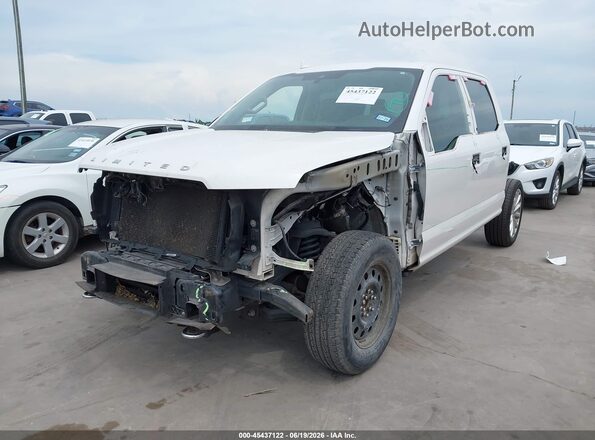1FTEW1EG1KFC64702 2019 FORD F150 White Առջևի ձախ երեք քառորդ տեսարան