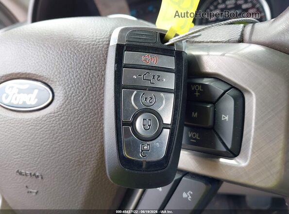 1FTEW1EG1KFC64702 2019 FORD F150 White Առջևի վահանակի տեսք