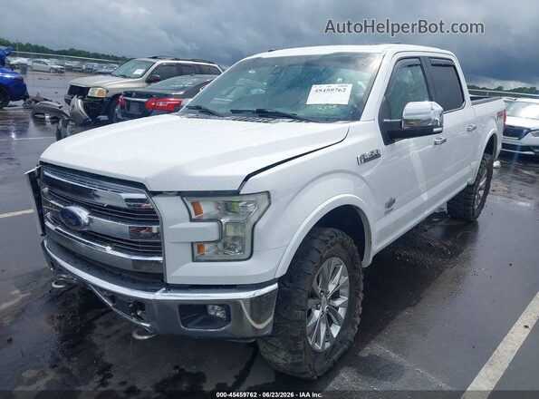 1FTEW1EG2HFA19612 2017 FORD F150 White Передня ліва чверть
