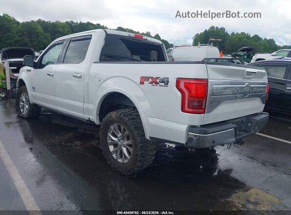 1FTEW1EG2HFA19612 2017 FORD F150 White Задня ліва чверть