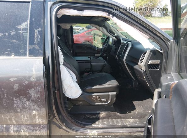 1FTEW1EG2HFC48677 2017 FORD F150 Gray Սալոնի դիմացի տեսք