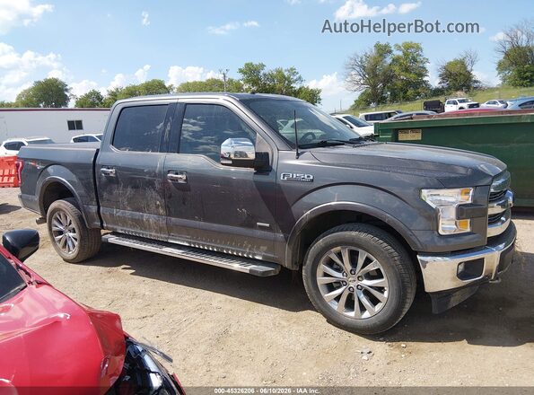 1FTEW1EG2HFC48677 2017 FORD F150 Gray Սալոնի հետևի տեսք