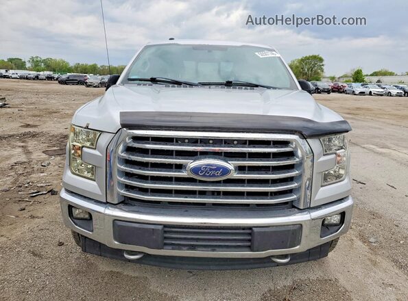 1FTEW1EG2HKD66770 2017 FORD F150 Silver Вид спереду