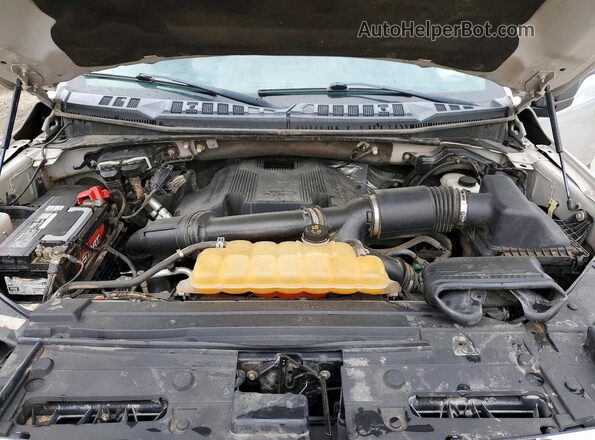 1FTEW1EG2HKD66770 2017 FORD F150 Silver Вид задньої частини салону