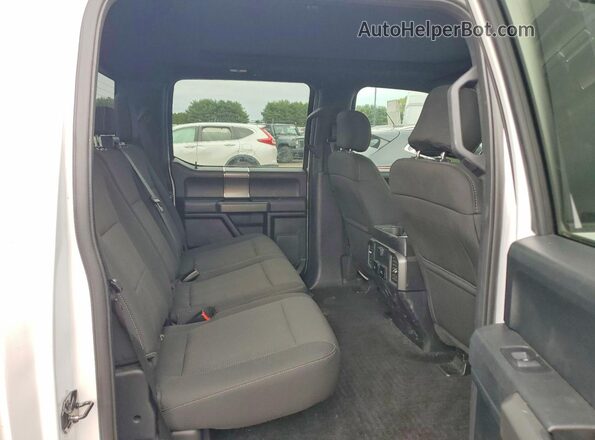 1FTEW1EG2HKE32203 2017 FORD F150 White Հետևի նստատեղերի տեսք