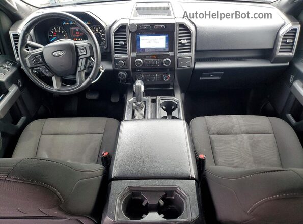 1FTEW1EG2HKE32203 2017 FORD F150 White Առջևի վահանակի տեսք