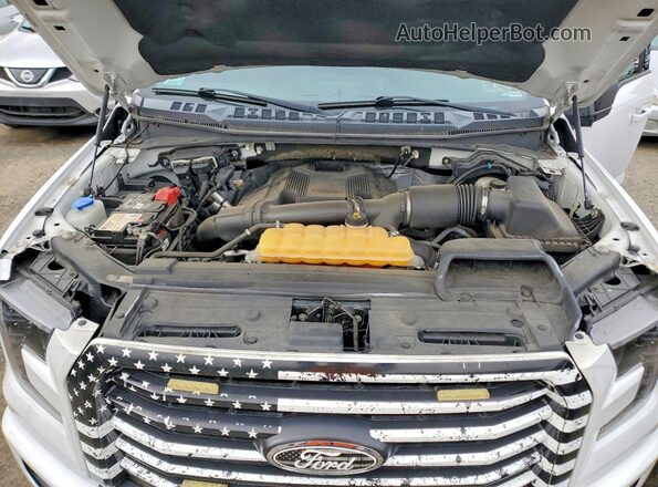 1FTEW1EG2HKE32203 2017 FORD F150 White Սալոնի հետևի տեսք