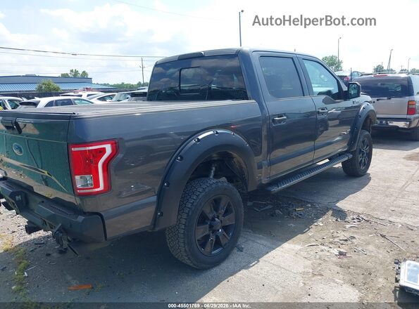 1FTEW1EG2HKE36073 2017 FORD F150 Gray Задня права чверть