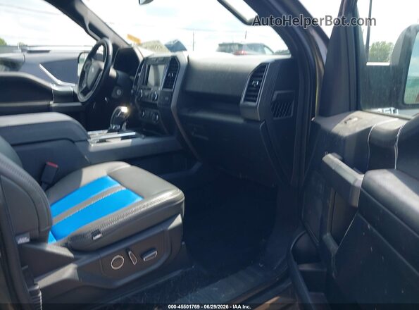 1FTEW1EG2HKE36073 2017 FORD F150 Gray Вид салону спереду