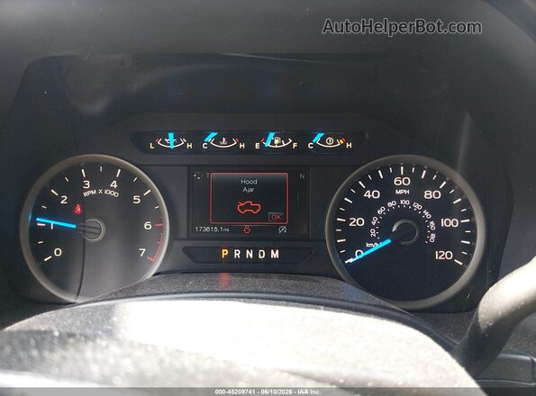 1FTEW1EG2HKE36705 2017 FORD F150 Синий Вид задних сидений
