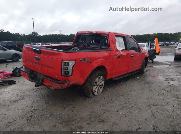 1FTEW1EG2JFB49900 2018 FORD F150 Red Հետևի աջ