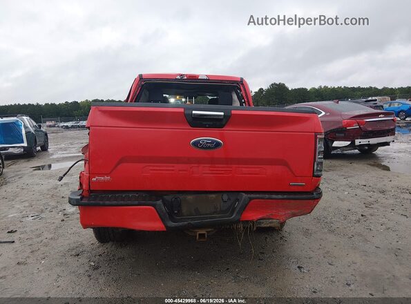 1FTEW1EG2JFB49900 2018 FORD F150 Red 