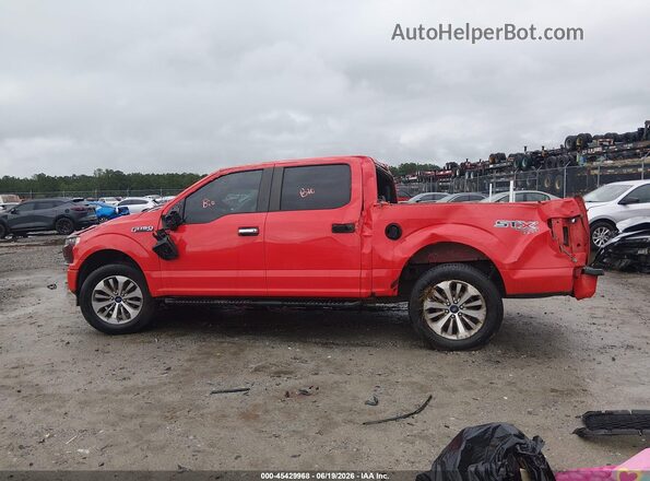 1FTEW1EG2JFB49900 2018 FORD F150 Red 