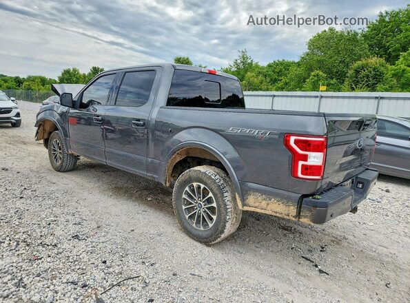 1FTEW1EG2JFB97008 2018 FORD F150 Charcoal Հետևի ձախ