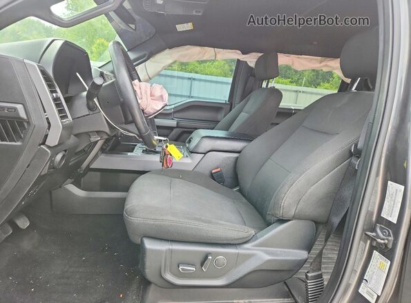 1FTEW1EG2JFB97008 2018 FORD F150 Charcoal Սալոնի դիմացի տեսք