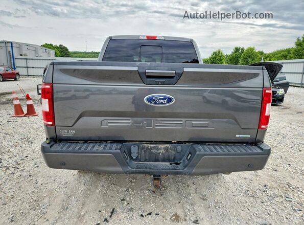 1FTEW1EG2JFB97008 2018 FORD F150 Charcoal Հետևի տեսք