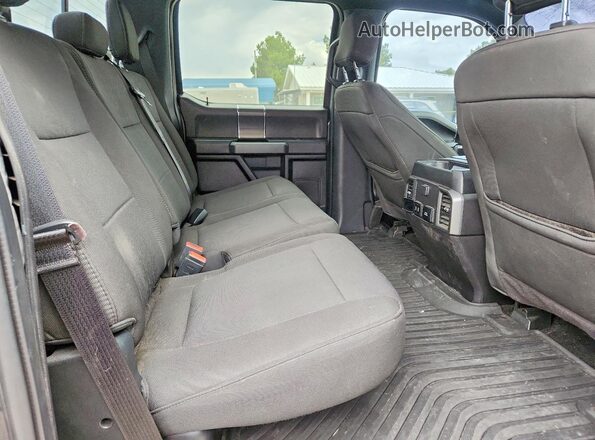 1FTEW1EG2JFB97008 2018 FORD F150 Charcoal Հետևի նստատեղերի տեսք