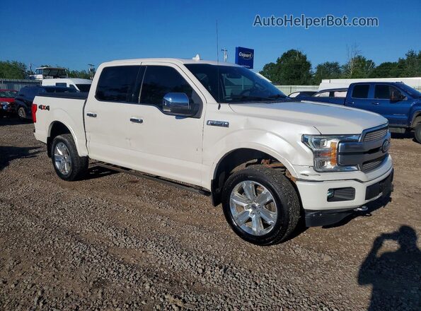 1FTEW1EG2JFC68059 2018 FORD F150 White Передня права чверть