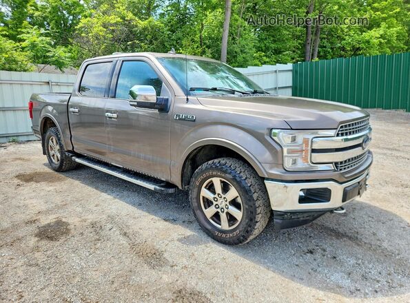 1FTEW1EG2JFD30639 2018 FORD F150 Tan Передня права чверть