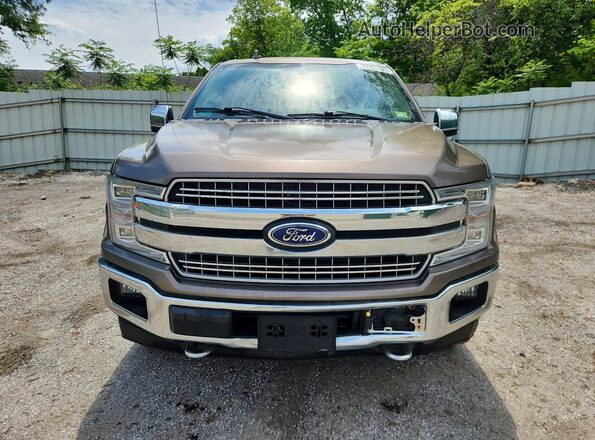 1FTEW1EG2JFD30639 2018 FORD F150 Tan Вид спереду