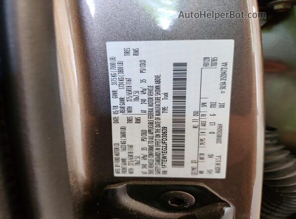 1FTEW1EG2JFD30639 2018 FORD F150 Tan Вид підкапотного простору