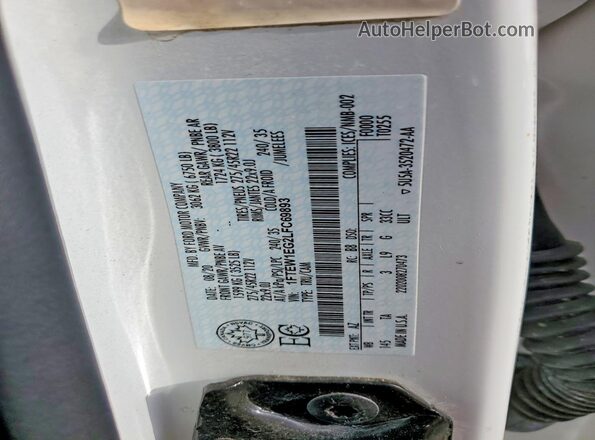 1FTEW1EG2LFC69893 2020 FORD F150 White 