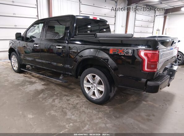 1FTEW1EG3GFA73452 2016 FORD F150 Black Rear left