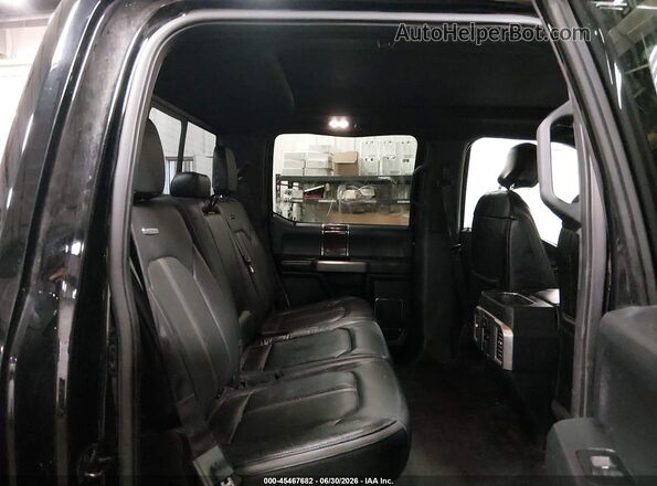1FTEW1EG3GFA73452 2016 FORD F150 Black VIN sticker view