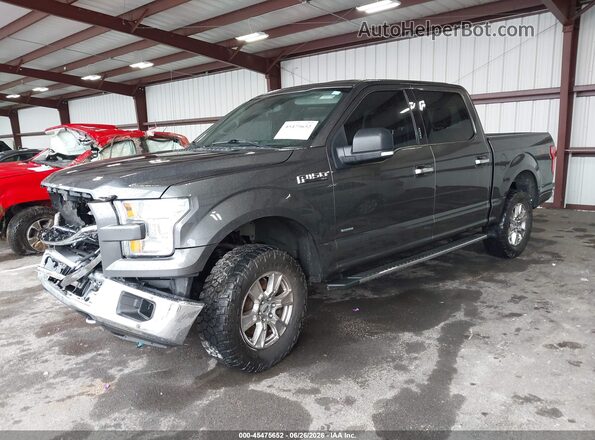 1FTEW1EG3GFB24447 2016 FORD F150 Серый Передняя левая четверть