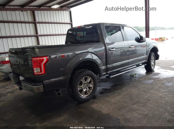 1FTEW1EG3GFB24447 2016 FORD F150 Серый Задняя правая четверть