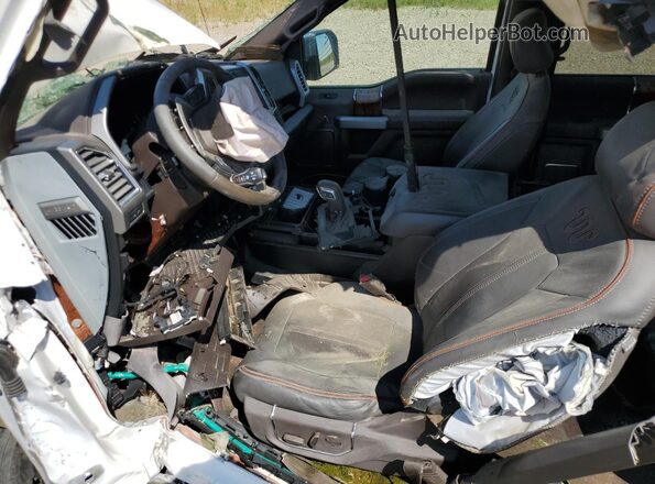1FTEW1EG3GFB37117 2016 FORD F150 White Вид салону спереду