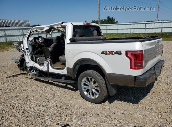 1FTEW1EG3GFB37117 2016 FORD F150 White Задня ліва чверть